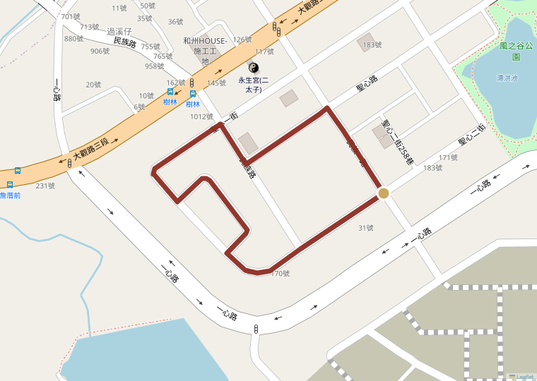 楓之谷 觀音 規劃賽道路線 1.4km