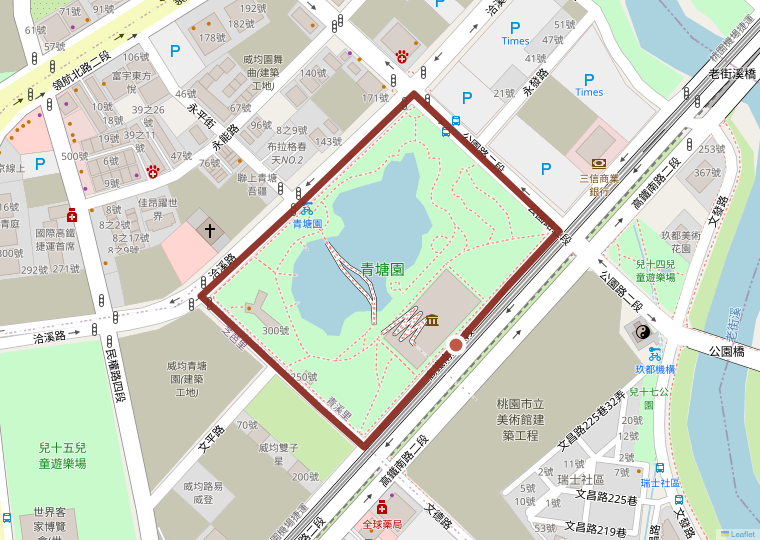 青塘園 規劃賽道路線 1.0km